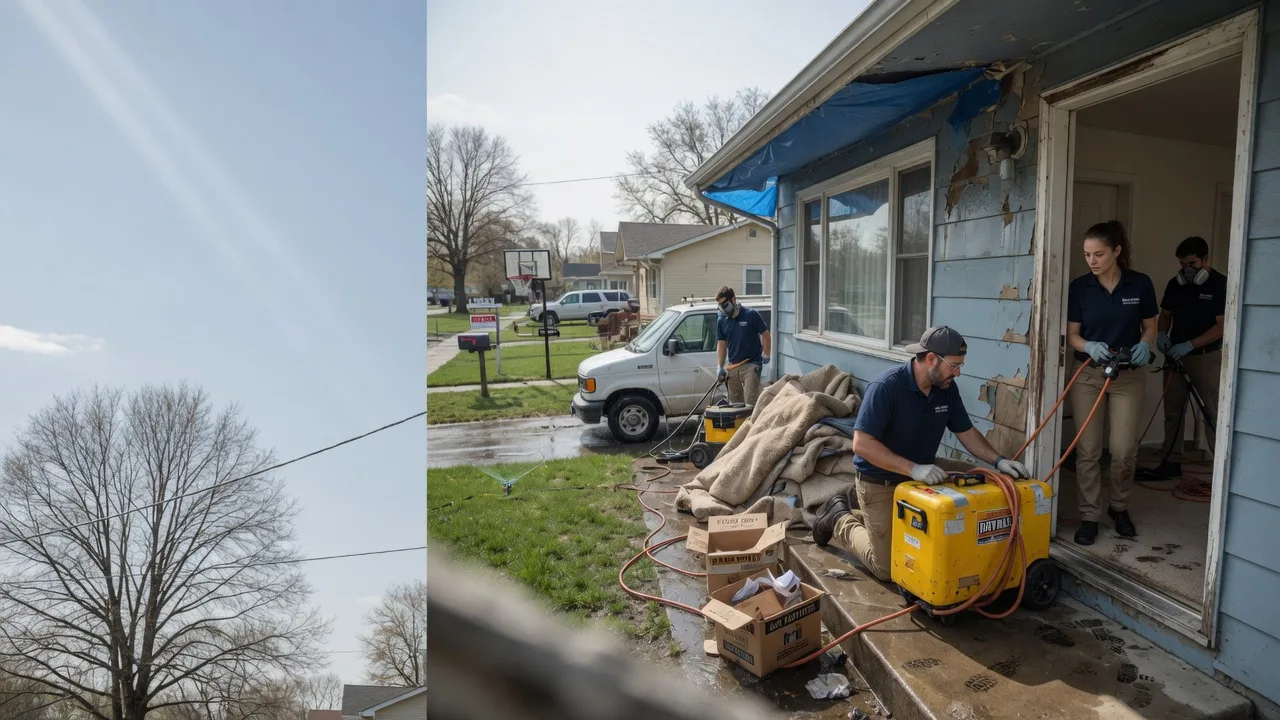 Basement Flood Cleanup in Norcross, MN near me